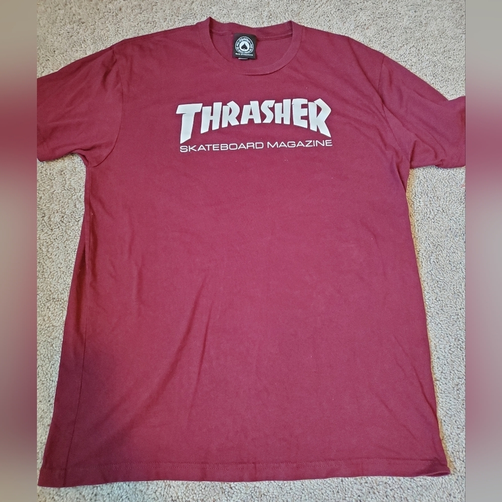 Thrasher Men's Red T-Shirt
